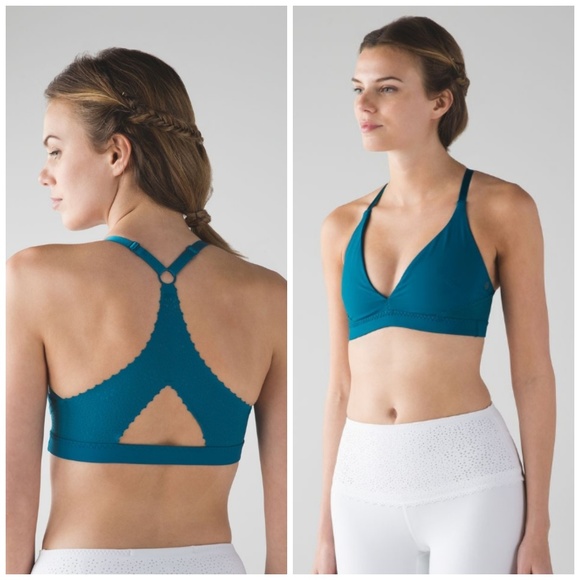 lululemon athletica Other - 🍋New  Lululemon Free Spirit Bra Tofino Teal
